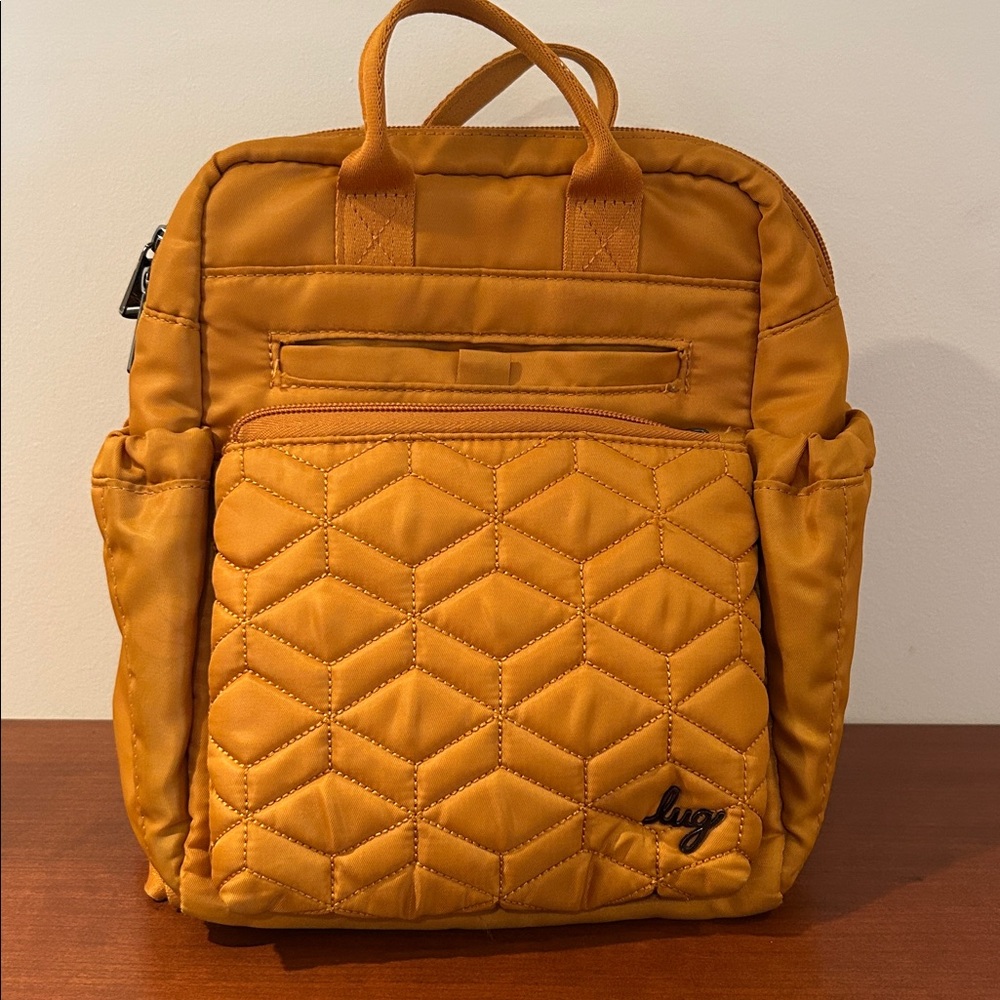Lug Like New Dodger Quilted Mini Backpack with top handles